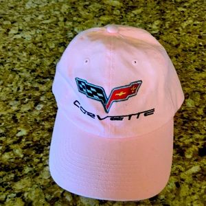 Pink Corvette Hot Rods Plus baseball cap